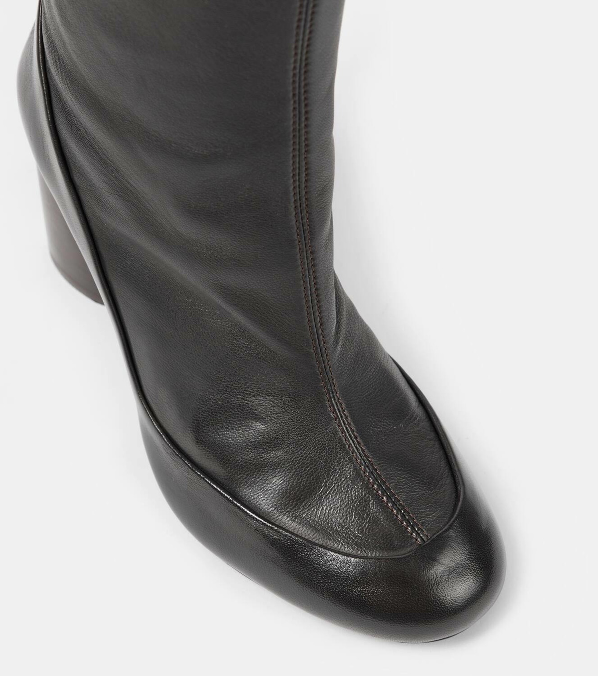 Lemaire Glove leather knee-high boots