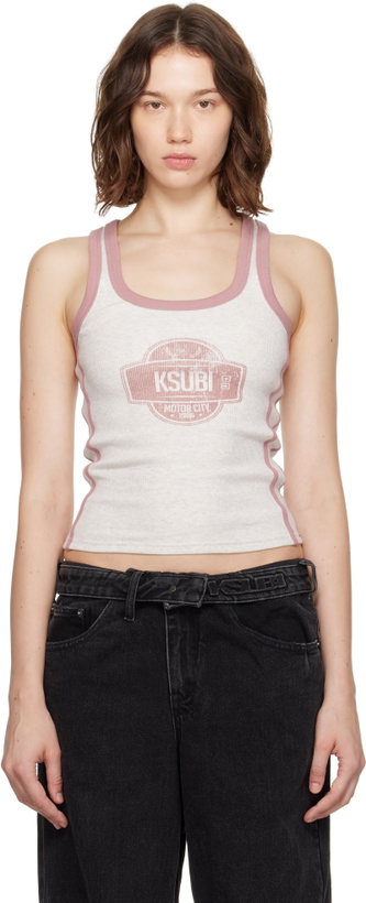 Photo: Ksubi Gray Pitt Lane Origin Tank Top
