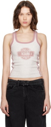 Ksubi Gray Pitt Lane Origin Tank Top