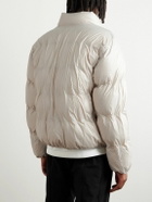 POST ARCHIVE FACTION - 5.1 Down Right Quilted Nylon Down Jacket - Neutrals