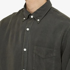 NN07 Men's Levon Button Down Shirt in Army