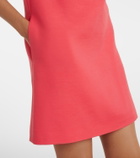 Valentino Crepe Couture embellished minidress