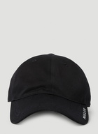 Mugler - Logo Plaque Baseball Cap in Black