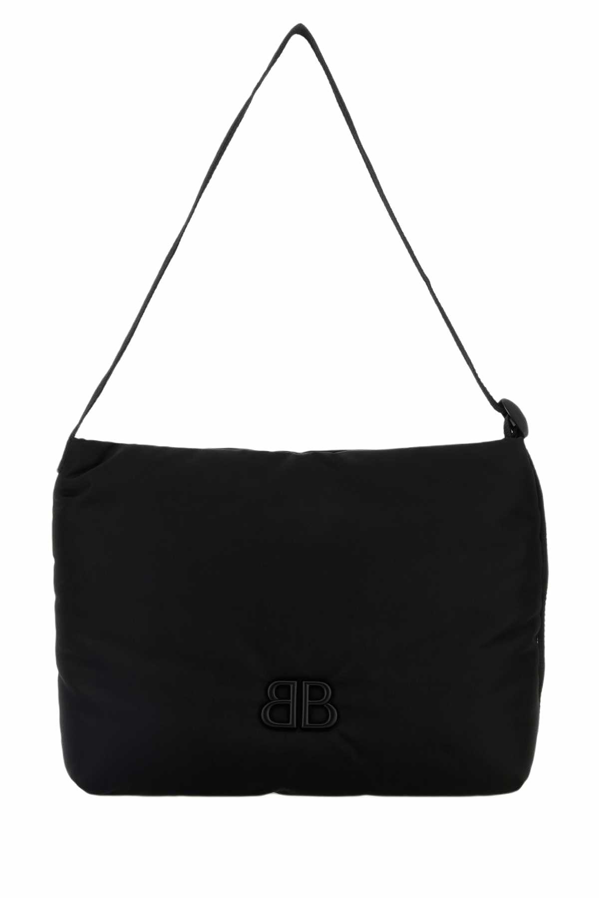 Balenciaga Black Canvas Large Superbusy Shoulder Bag Balenciaga