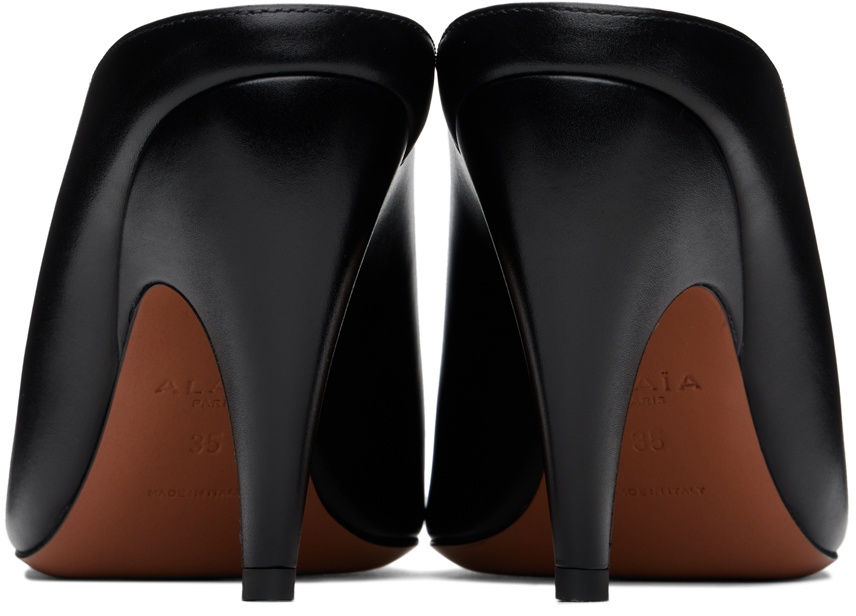 ALAÏA Black Spike Mules ALAÏA