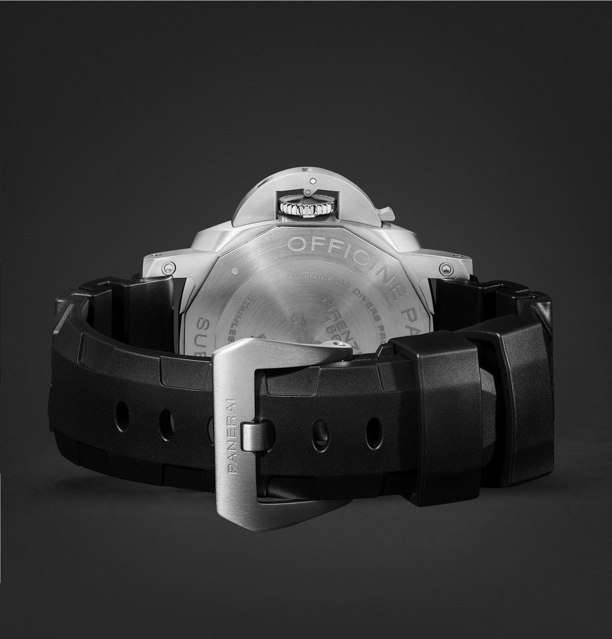 Panerai - Submersible Automatic 42mm Stainless Steel and Rubber Watch - Black