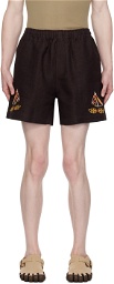 Bode Brown Show Pony Shorts