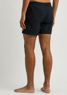 Emporio Armani Logo-embroidered Nylon Swim Shorts Navy