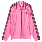Adidas Men's Teamgeist Track Top in Lucid Pink/Black