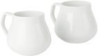 Georg Jensen Two-Pack White Sky Thermo Mugs