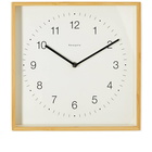 Newgate Clocks Fiji Mongoose Dial Wall Clock in Bamboo