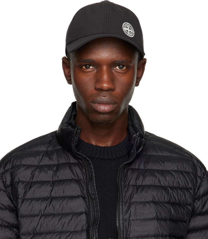 Photo: Stone Island Black Embroidered Hat