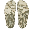 Adidas Adilette 22 in Beige/Olive/Core Black