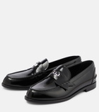 Christian Louboutin - Patent leather penny loafers