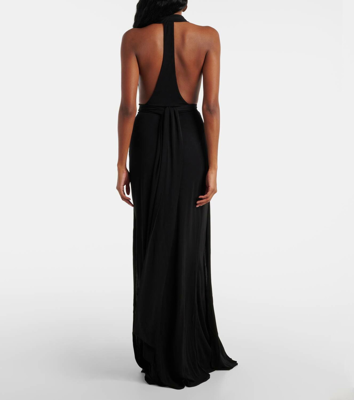 【関税込み】Christopher Esber ロングドレス Christopher Esber Trapeze draped jersey gown Christopher Esber