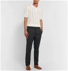 Maison Margiela - Ace Open-Knit Cotton Polo Shirt - Neutrals