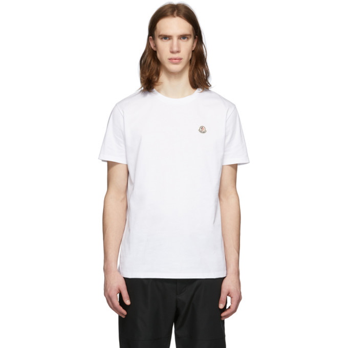 Photo: Moncler Genius 2 Moncler 1952 White Awake T-Shirt