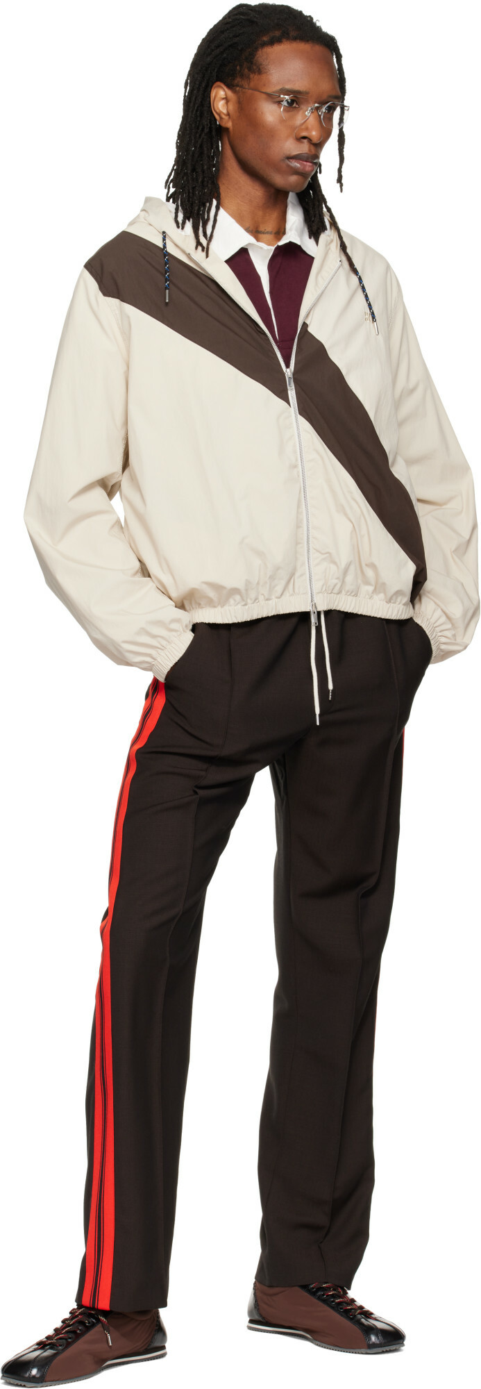 Wales Bonner Brown Energy Trousers