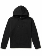ARKET - Owl Organic Cotton-Blend Jersey Hoodie - Black