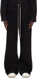 Rick Owens DRKSHDW Black Creatch Cargo Pants