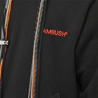 Ambush Men's Multicord Popover Hoody in Black