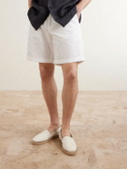 Brunello Cucinelli - Raffia Espadrilles - White