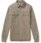 Rick Owens - Virgin Wool-Blend Overshirt - Neutrals