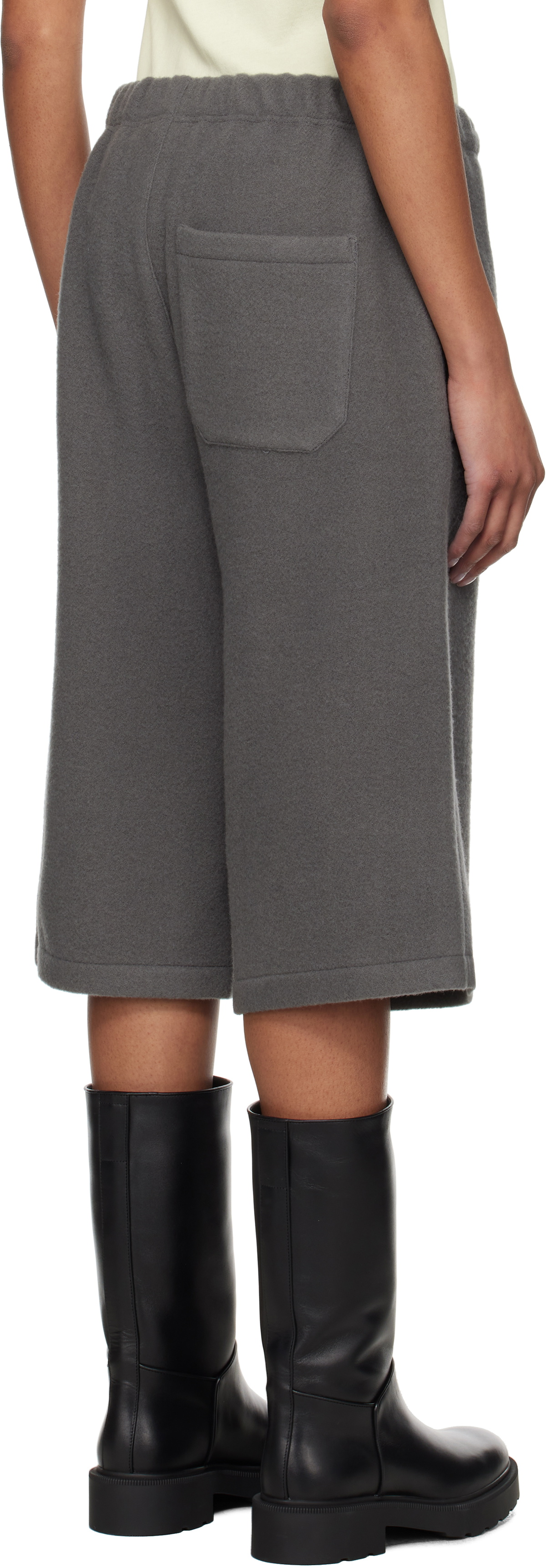 Rier Gray Fleece Shorts