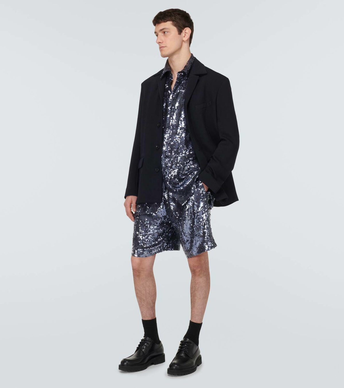 DRIES VAN NOTEN cotton shorts main image 1