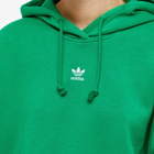 Adidas Women's Cropped Hoody in Green