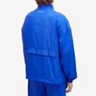 MKI Men's Crinkle Nyon Track Jacket in Royal Blue