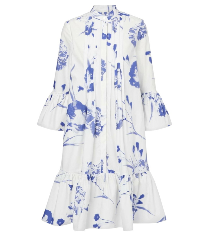 Photo: Erdem Floral cotton minidress