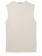 Lemaire - Ribbed Cotton-Jersey Tank Top - Neutrals