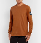 The North Face - Fine 2 Logo-Appliquéd Cotton-Jersey Base Layer - Camel