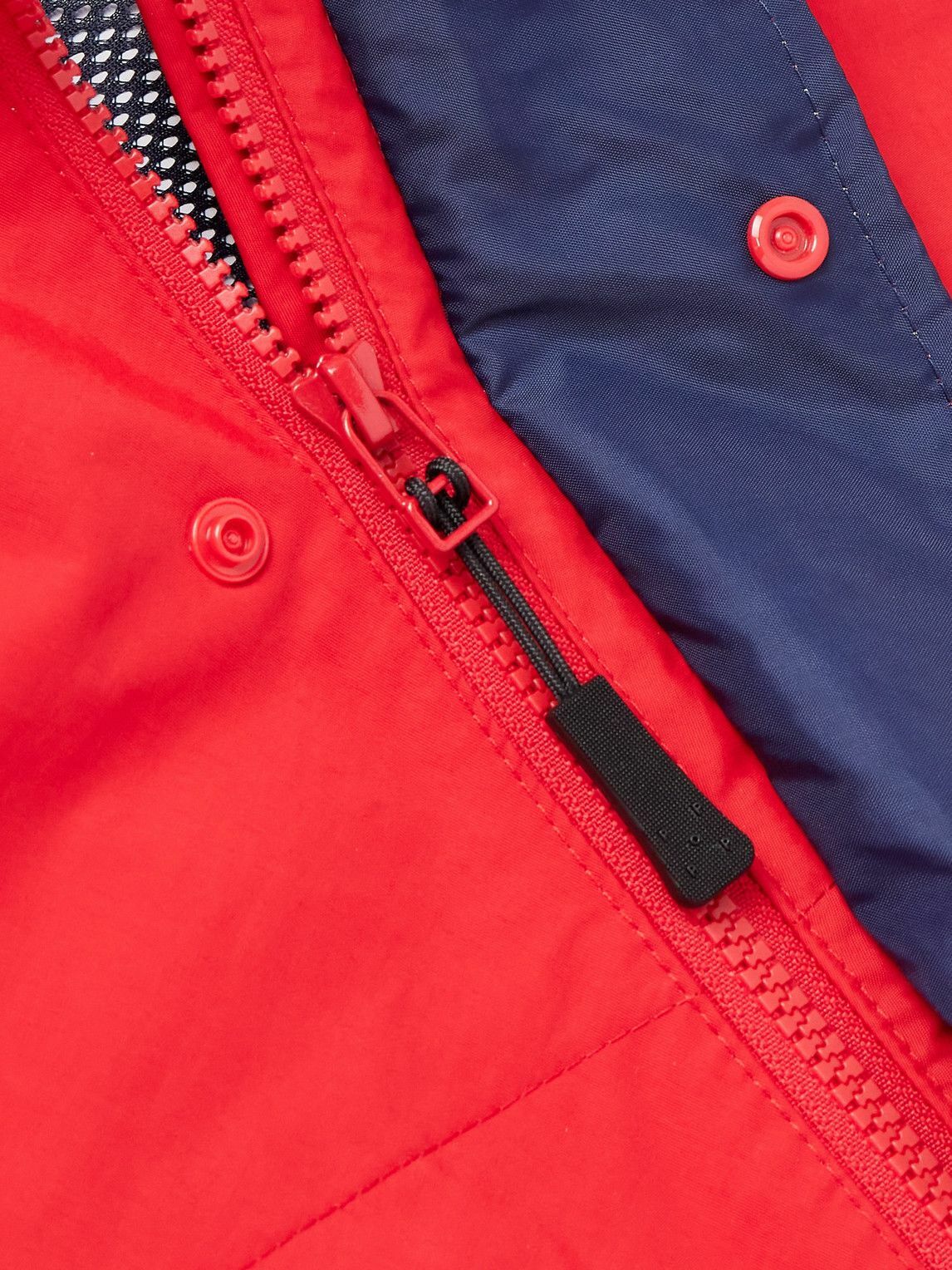 Pop Trading Company - Nautical Logo-Embroidered Nylon Jacket - Red