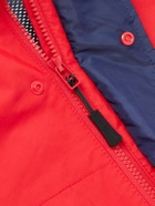 Pop Trading Company - Nautical Logo-Embroidered Nylon Jacket - Red