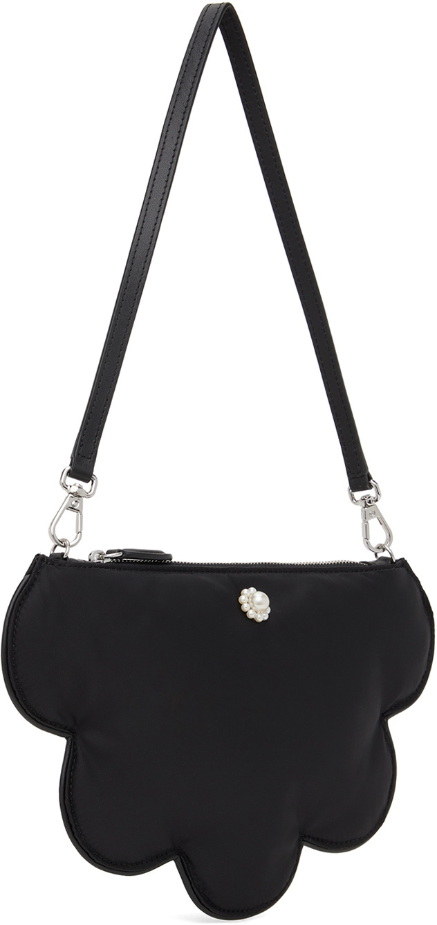 Simone Rocha Black Daisy Shoulder Bag Simone Rocha