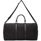 Etro Black Quilted Duffle Bag