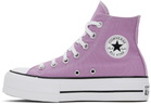Converse Purple Chuck Taylor All Star Lift Platform High Top Sneakers