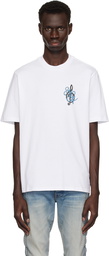 AMIRI White 'Amiri' Jazz Band T-shirt