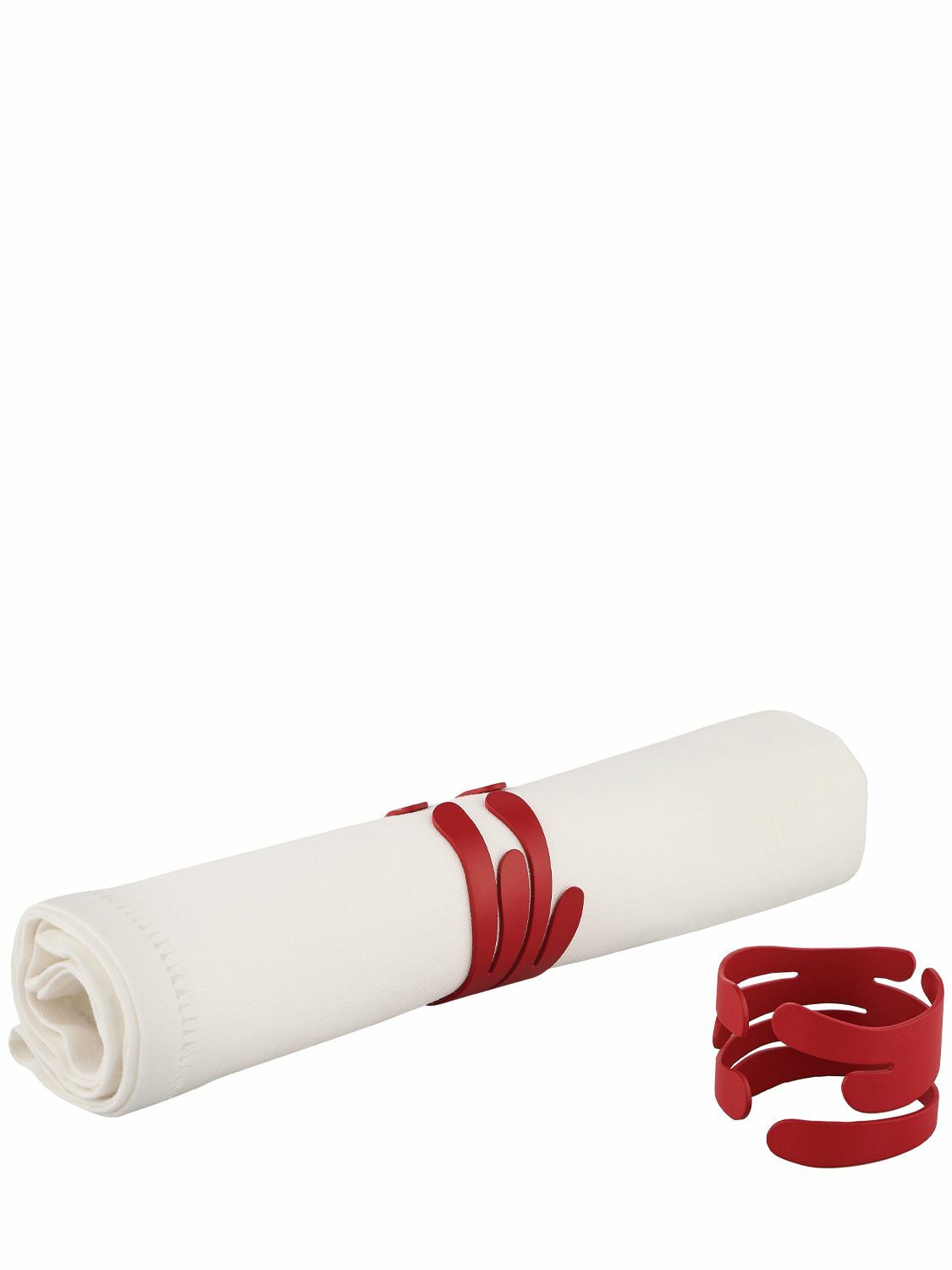 ALESSI - Set Of 2 Napkin Rings