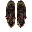 Keen Men's Zerraport Trail Sneakers in Dark Olive/Doe