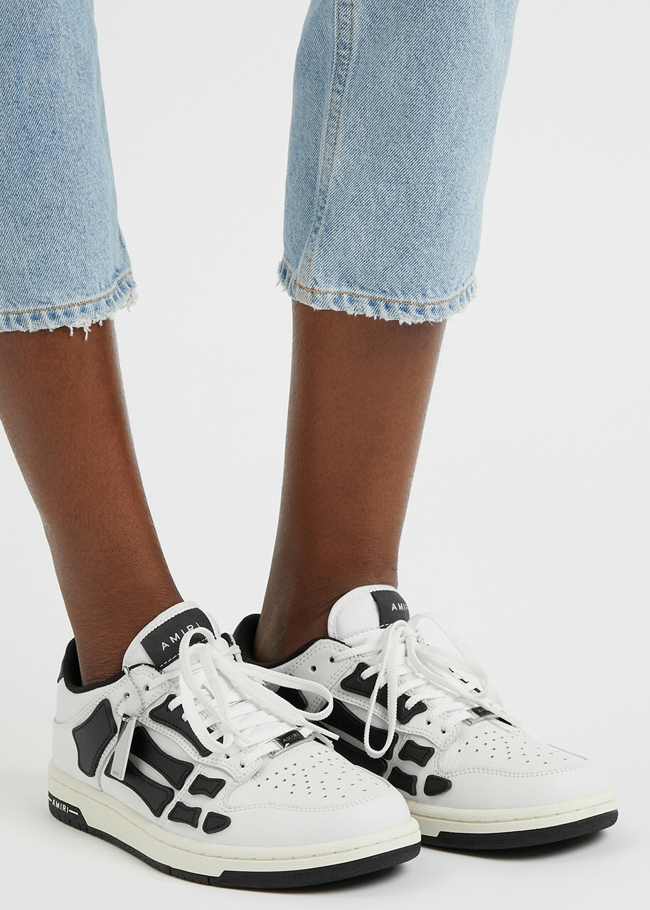 AMIRI Monochrome Leather Sneakers Men main image 2