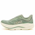 HOKA ONE ONE M Bondi 9 Sneaker in Succulent/Fern