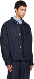 nanamica Blue Short Denim Jacket
