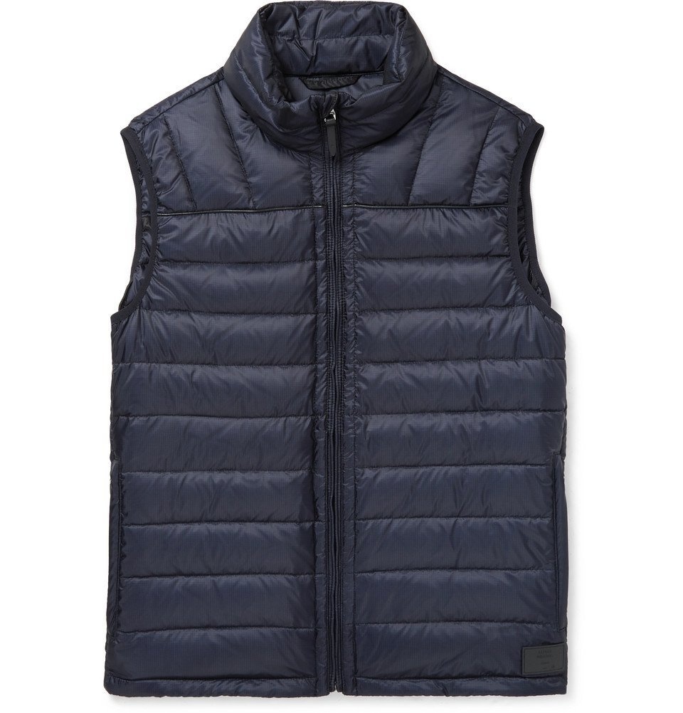 Photo: Dunhill - Quilted Shell Down Gilet - Men - Navy