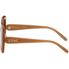 LOEWE Tan Fantasy Slim Sunglasses