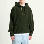 Champion Men's Reverse Weave Relaxed Hoodie in Forest Green