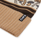 KAVU Men's Herschel Jacquard Knitted Beanie in Much Room 