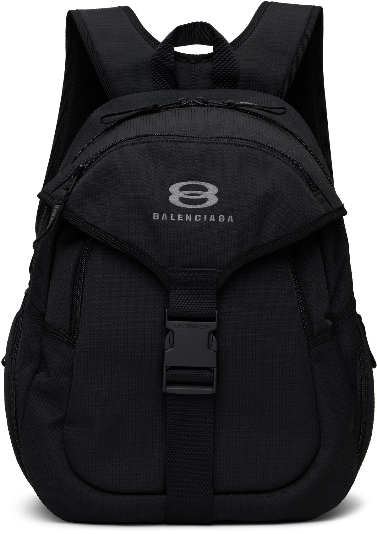 バッグ Balenciaga Canvas Drawstring Backpack BIG !!! NEW BALENCIAGA BLACK NYLON DRAW STRING BACKPACK BAG